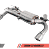 AWE Tuning BMW F22 M235i / M240i Touring Edition Axle-Back Exhaust - Chrome Silver Tips (102mm)