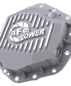 aFe Street Series Rear Differential Cover Raw w/ Machined Fins 19-20 Ram 2500/3500