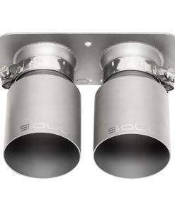 SOUL 14-19 Porsche 991.2 GT3 / GT3 RS Bolt-On Exhaust Tips - 4in Straight Cut Signature Satin Tips