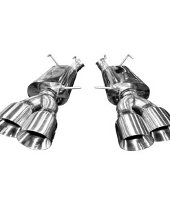 Alternative view of Kooks 13-14 Ford Mustang GT500 5.8L 4V 2 3/4in x 3in OEM Axleback Exhaust