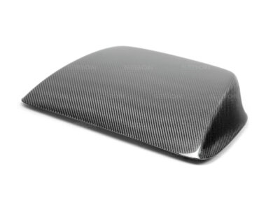 Alternative view of Seibon 06-07 Subaru WRX/STi STi Carbon Fiber Hood Scoop - Only Fits OEM Hoods (Not Seibon Hoods)