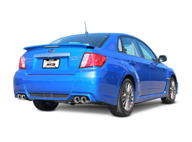 Borla 11-14 Subaru Impreza WRX/STI Sedan 4dr ATAK SS Catback Exhaust - Image 4