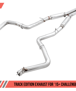 AWE Tuning 2015+ Dodge Challenger 6.4L/6.2L Supercharged Track Edition Exhaust - Use Stock Tips