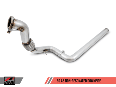 Alternative view of AWE Tuning Audi B9 A5 Touring Edition Exhaust Dual Outlet - Chrome Silver Tips (Includes DP)