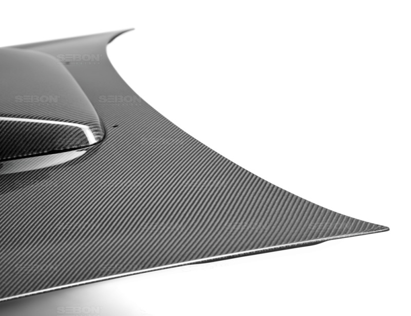Seibon 06-07 Subaru WRX/STi OEM Carbon Fiber Hood - Image 5