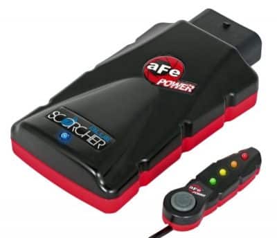 Alternative view of aFe Scorcher Blue Module 16-20 BMW 330i/340i/430i/440i 16-20 L6-3.0L (t)