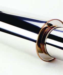 HKS Universal SS Hi-Power Muffler (120mm tip / 75mm piping)