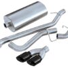 Corsa 02-07 GMC Sierra Reg. Cab/Short Bed 1500 4.8L V8 Black Sport Cat-Back Exhaust