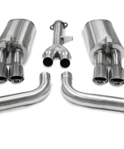 Corsa 86-91 Chevrolet Corvette C4 5.7L V8 L98 Polished Sport Cat-Back Exhaust