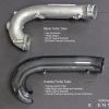 Eventuri Honda FK8 Civic Type R - Black Carbon Charge-Pipe
