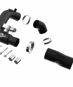 Alternative view of aFe BladeRunner 2 1/2in Intercooler Hot Side Charge Pipe 18-21 Jeep Wrangler JL L4-2.0L (t) - Black