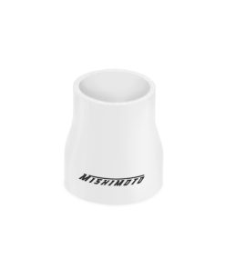 Alternative view of Mishimoto 2.0in. to 2.5in. Transition Coupler White