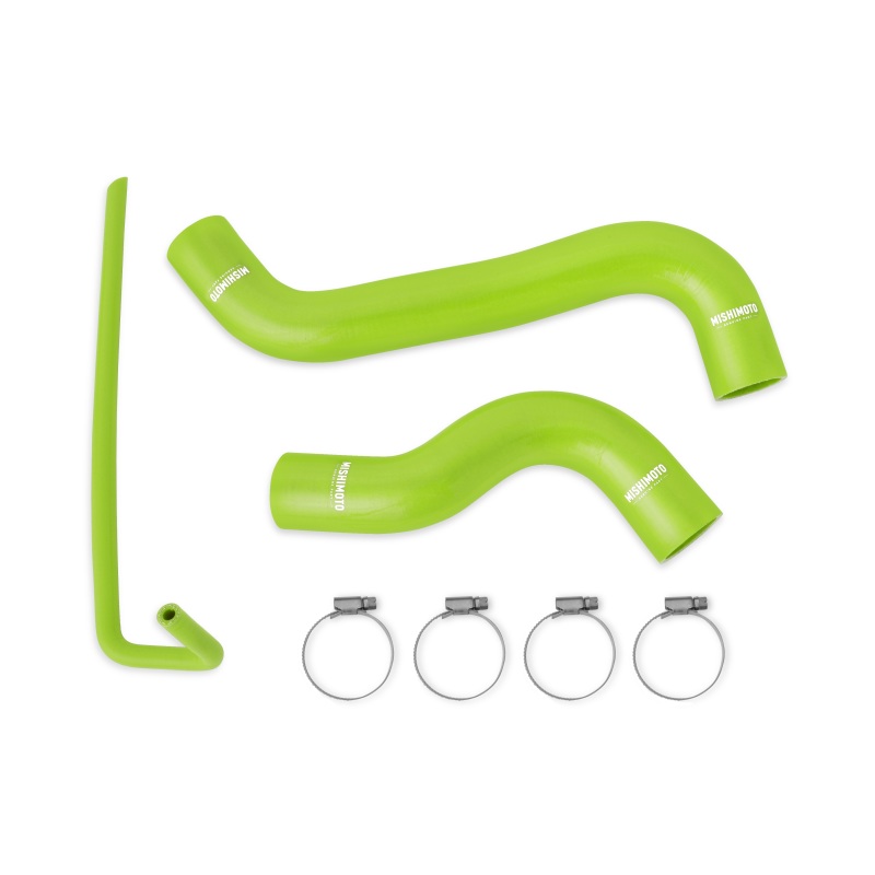 Mishimoto 2015+ Subaru WRX Silicone Radiator Coolant Hose Kit - Neon Yellow - Image 2