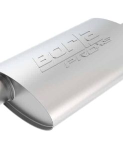 Alternative view of Borla Universal Center/Offset Oval 2.5in In/Out 14in x  4.25in x 1.88in PRO-XS Muffler