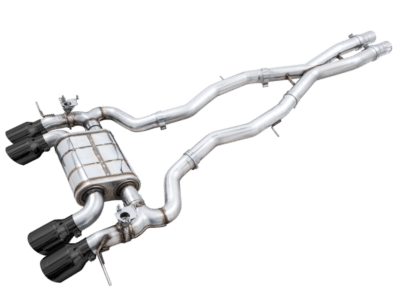 AWE SwitchPath Catback Exhaust for BMW G8X M3/M4 - Diamond Black Tips