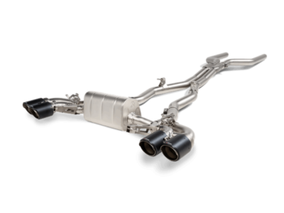 Akrapovic 2021 BMW M8/M8 Competition (F91/F92) Evolution Line Cat Back (Titanium) w/Carbon Tips