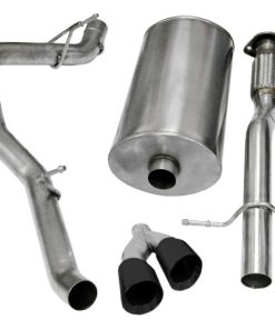Corsa 09-13 Chevrolet Suburban 1500 5.3L V8 Black Sport Cat-Back Exhaust