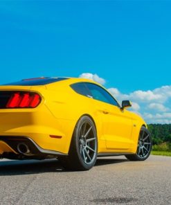 Alternative view of Corsa 2015 Ford Mustang GT 5.0 3in Axle Back Exhaust Polish Dual Tips (Touring)