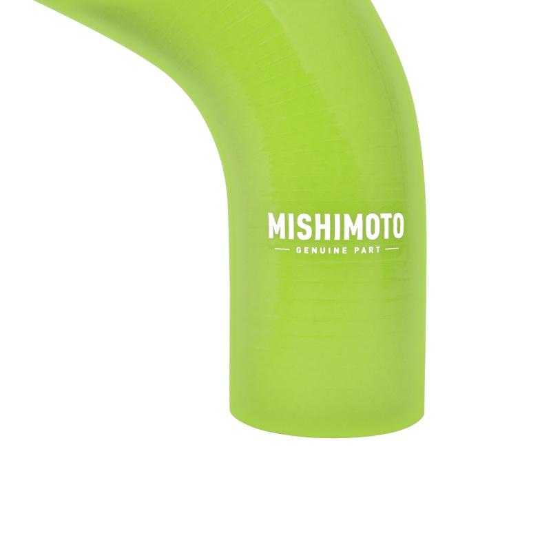 Mishimoto 2015+ Subaru WRX Silicone Radiator Coolant Hose Kit - Neon Yellow - Image 5