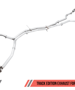 Alternative view of AWE Tuning Audi B9 S5 Sportback Track Edition Exhaust - Non-Resonated (Black 90mm Tips)