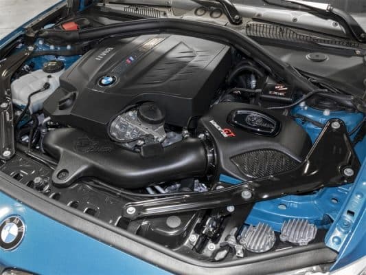 Alternative view of aFe Momentum GT Pro DRY S Cold Air Intake System 16-17 BMW M2 (F87) L6 3.0L (t) N55