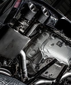 Remus 2019 Audi RS6 Avant Tiptronic C8 4.0L Turbo (w/GPF) Race Axle Back Exhaust (Tail Pipes Req)