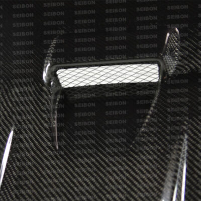 Alternative view of Seibon 08-09 Mitsubishi Lancer (CYA4/5A) DV Style Carbon Fiber Hood