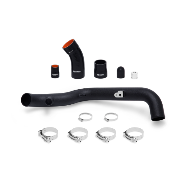Alternative view of Mishimoto 2014+ Ford Fiesta ST Cold-Side Intercooler Pipe Kit - Wrinkle Black