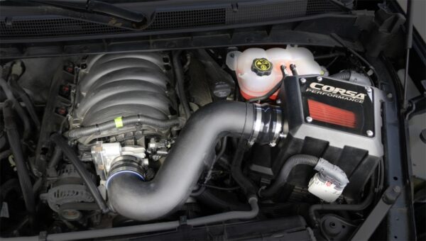 Alternative view of Corsa 2019+ Chevrolet Silverado 5.3L V8 1500 Dry Filter Air Intake
