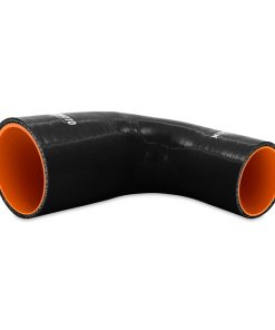 Alternative view of Mishimoto Silicone Reducer Coupler 90 Degree 2.5in to 3.5in - Black