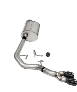 Corsa 2021-2022 Ford F-150 Regular Cab/ 8in Bed 3.5L V6 Sport Cat-Back Front of Tire Exit-Black PVD