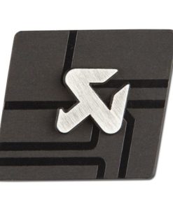 Akrapovic Cut silver pin