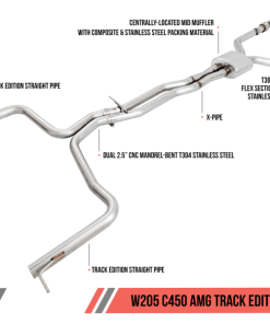 AWE Tuning Mercedes-Benz W205 C450 AMG / C400 Track Edition Exhaust