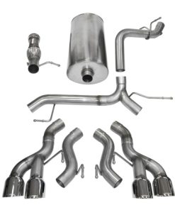 Alternative view of Corsa 12-13 Cadillac Escalade DUB 6.2L V8 Polished Sport Cat-Back Exhaust