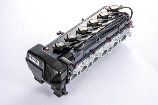 Alternative view of HKS Carbon Timing Belt Cover 2JZ-GTE VVT-i Only