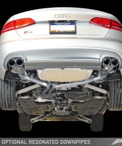 Alternative view of AWE Tuning Audi B8 / B8.5 S4 3.0T Touring Edition Exhaust - Diamond Black Tips (90mm)