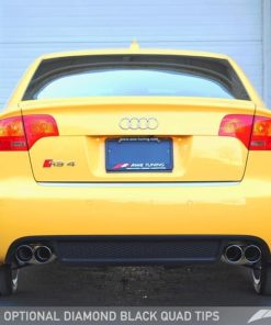 AWE Tuning Audi B7 RS4 Track Edition Exhaust - Diamond Black Tips