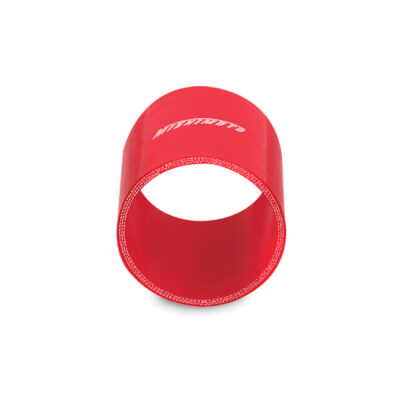 Alternative view of Mishimoto 2.5 Inch Red Straight Coupler