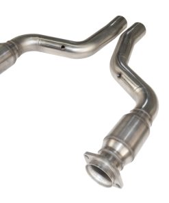 Alternative view of Kooks 06-10 Dodge Charger SRT8 3in In x 3in Out Cat SS Conn. Pipes