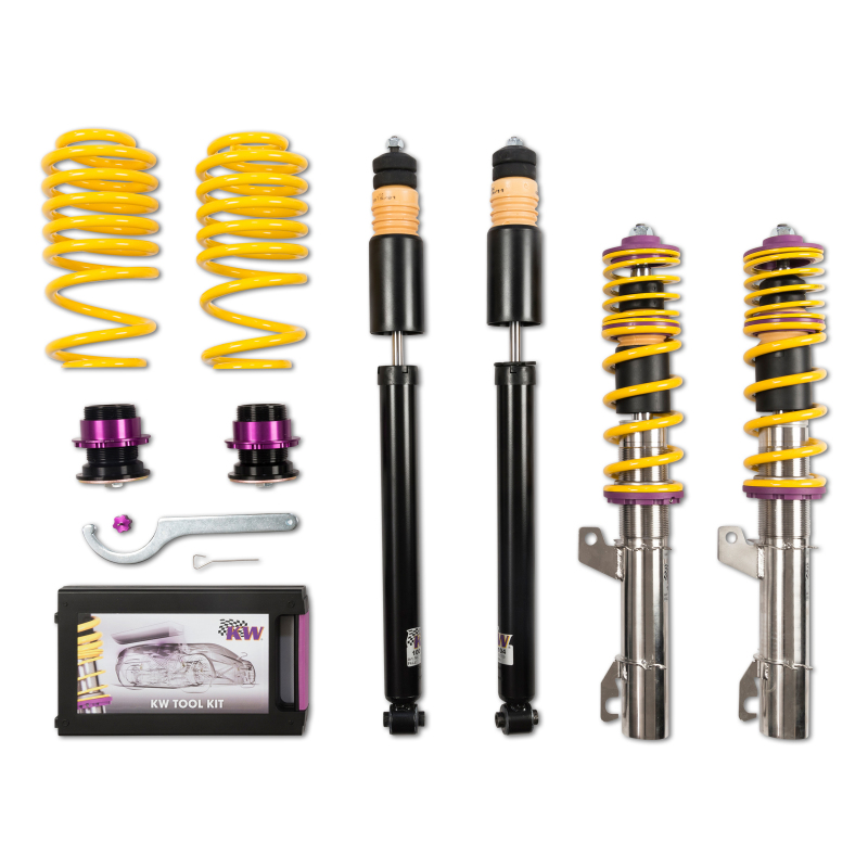 KW Coilover Kit V1 Audi TT (TTC TTR) Coupe + Roadster; FWD; all engines - Image 2