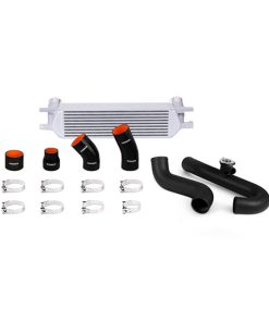 Alternative view of Mishimoto 2015 Ford Mustang EcoBoost Performance Intercooler Kit - Silver Core Wrinkle Black Pipes