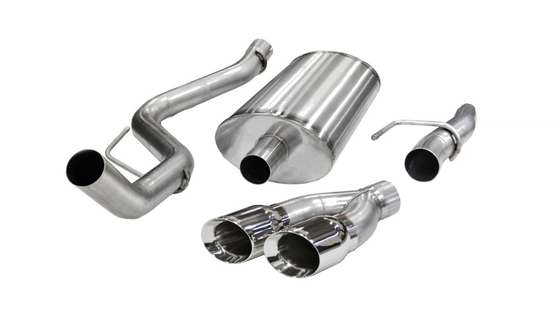 Corsa 11-13 Ford F-150 5.0L V8 Polished Sport Cat-Back Exhaust - Image 2