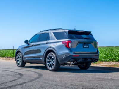 Alternative view of Borla 2020 Ford Explorer ST 3.0L V6 2.25in ATAK Exhaust - Chrome Tips
