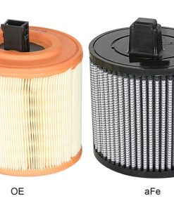 Alternative view of aFe MagnumFLOW Air Filters OER Pro Dry S A/F 16-17 Cadillac ATS-V V6-3.6L (tt)