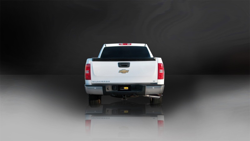 Corsa/dB 10-13 Chevrolet Silverado Ext. Cab/Std. Bed 1500 4.8L V8 Polished Sport Cat-Back Exhaust - Image 5