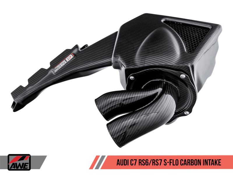 AWE Tuning Audi C7 RS6 / RS7 4.0T S-FLO Carbon Intake V2 - Image 4