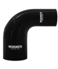 Mishimoto Silicone Reducer Coupler 90 Degree 2in to 3in - Black