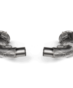 Akrapovic 20-21 Porsche 911 Turbo/Turbo S (992) Link Pipe Set w/Catalytic Converter (SS)