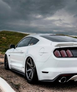 Alternative view of Corsa 2015 Ford Mustang GT 5.0 3in Cat Back Exhaust Polish Dual Tips (Sport)