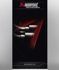 Akrapovic Pull Up Banner (GTR Tailpipe)